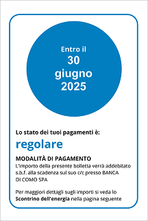 Immagine bolletta