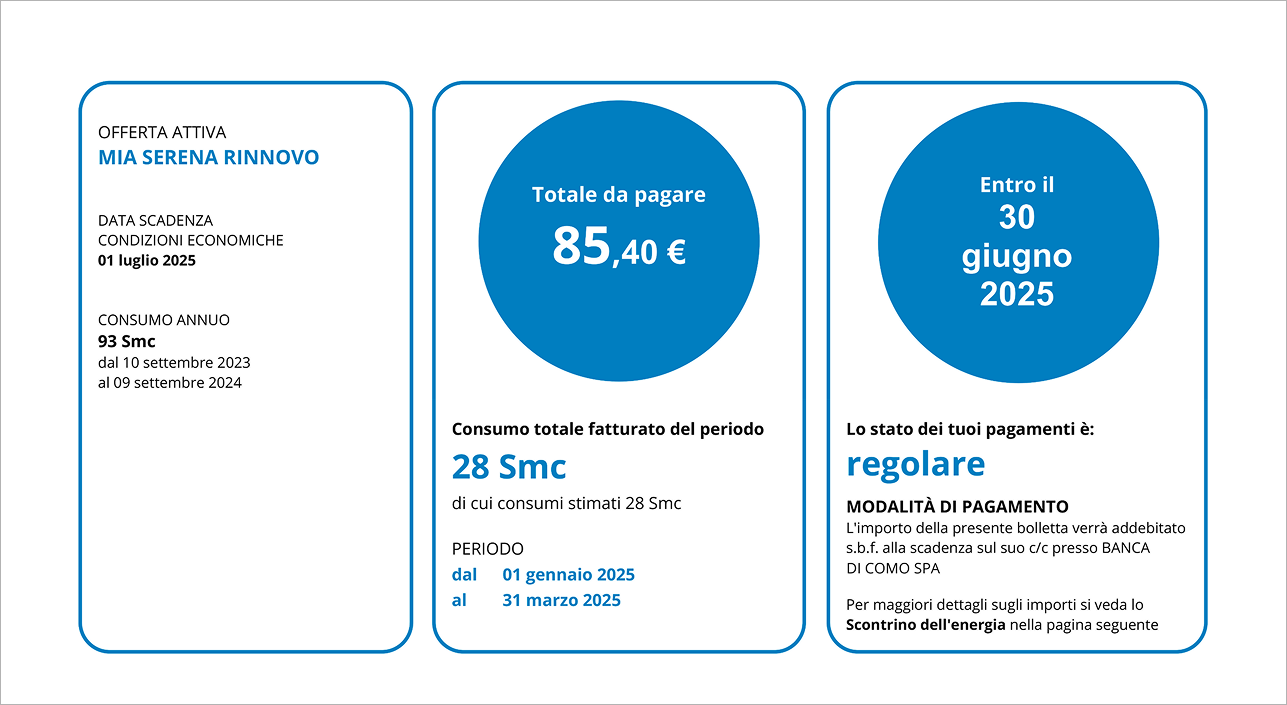 Immagine bolletta